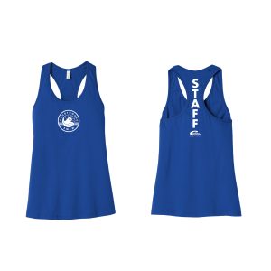 Bella+Canvas® Women's Jersey Racerback Tank (Blue)
